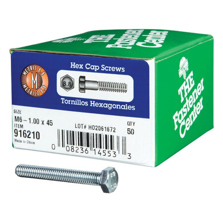 Hillman Class 8.8 Hex Head Cap Screw, Steel 916210